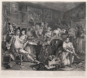 Hogarth's A Rake's Progress
